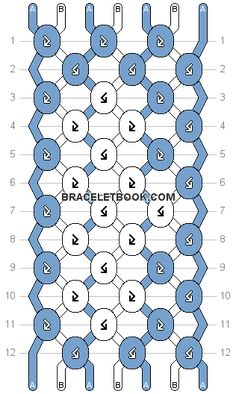 the diagram shows how to make an ornament in this pattern, which is used for