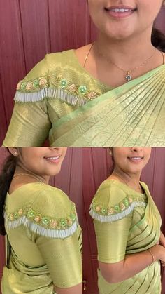 Simple Blouse Designs, Hand Work Blouse, Bottle Garden, Hand Work Blouse Design, Simple Blouse, Blouse Design Models, Blouse Work Designs, Blouse Patterns, Work Blouse