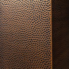 a close up view of a metal surface