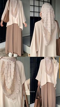 Muslimah Simple Outfit, Outfit Muslimah Ideas, Hijab Dresses Casual, Fashion Inspo Hijab, Cute Abaya Hijab Outfit, Muslimah Aesthetic Outfit, Outfit Muslimah Aesthetic