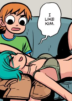 Ramona Flowers And Scott Pilgrim Comic, Scott Pilgrim And Ramona Comic, Scott And Ramona Kiss, Scott And Romona, Ramona And Scott Comic, Kim X Ramona, Demon Hipster Chicks Scott Pilgrim, Scott Pilgrim Takes Off Matching Pfps, Scott Pilgrim Vs The World Comic