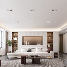 Single/Double Head LED Recessed Ceiling Spotlight - Level Decor Living Area Lighting Ideas, Led Spotlight Ceiling Living Rooms, Spot Lighting Living Room, Double Spotlight Ceiling, Downlights Living Room Ceilings, Spot Lights Ceiling Living Room, Room Spotlights, Downlights Living Room, Modern Spot Lights