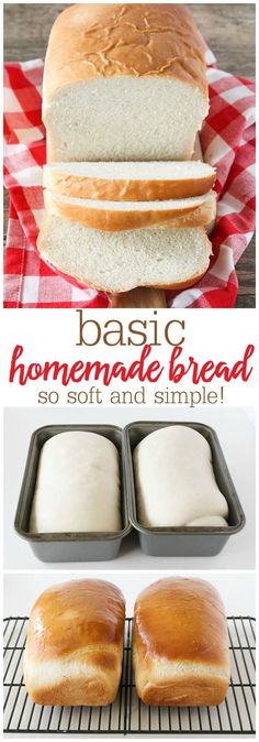 homemade bread is so soft and simple to make