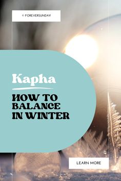 In late winter, Kapha season starts. The cold and wet qualities of this season start to accumulate and aggravate Kapha. Kapha is grounded, steady, solid, … and when out of balance it becomes lazy, stubborn and unmoving. How to balance Kapha in winter is what you'll read in this article. Balance Kapha, Kapha Balancing, List Of Foods, Late Winter, Foods To Eat, Ayurveda, Yoga, Reading, Quick Saves