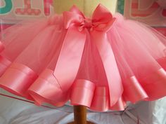 "This is a ribbon tutu skirt pink. Made to order. Processing time is 3 days. Standard shipping. Special for birthdays party. Toddler girl outfit. Baby girl tutu. Light blue tutu skirt. Baby tutu skirt. Toddler tutu. Girl tutu. Princess tutu. First birthday outfit. First birthday tutu. Birthday outfit. My tutus are all made by sewing and ironing. It has a perfect finish. 6 Month 6\" long 12 Month 8 Long 2T 8 long 3T 9 long 4T 10 long 5T 10 long 7 11 long" Pink Tutu Skirt Outfit, Ribbon Tutu Skirt, Baby Tutu Skirt, Toddler Tutu Dress, Tutu Skirt Outfit, Ribbon Tutu, Pink Tutu Skirt, First Birthday Tutu