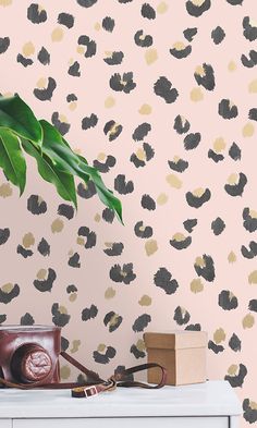 painted leopard print wallpaper Leopard Print Wallpaper, Paintable Wallpaper, Animal Print Wallpaper, Wallpaper For Sale, Drops Patterns, Tropical Wallpaper, Wallpaper Trends, Contemporary Wallpaper, Watercolor Wallpaper