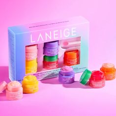 Midnight Minis | LANEIGE Mini Skincare, Watermelon Pops, Lip Masks, Laneige Lip, Sephora Skin Care, Laneige Lip Sleeping Mask, Lip Set, Preppy Room, Skin Care Items