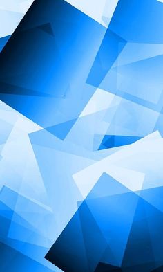 an abstract blue and white background with triangles