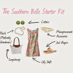 Southern Belle Outfit, Things To Wear, Prep Life, Southern Fashion