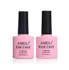 Top Coat Nail Polish, Coat Set, Soak Off Gel Nails, Gel Nail Kit, Uv Gel Nails, Manicure At Home, Soak Off Gel, Gel Manicure, Base Coat