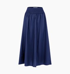 The Delphine Nap Skirt - Navy Cotton - Hill House Home Hill House Home, Maternity Pajamas, Navy Skirt, Hill House, Swim Dress, New Arrival Dress, Knit Jacket, Polished Look, Baby Hairstyles