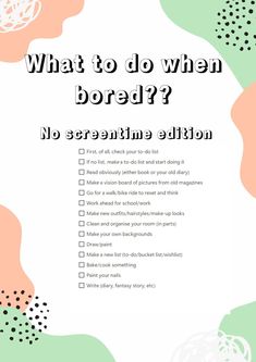 what to do when bored? no screentime edition is available for pre - order