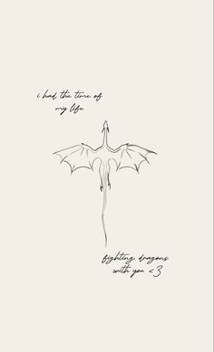 a drawing of a bat flying through the air