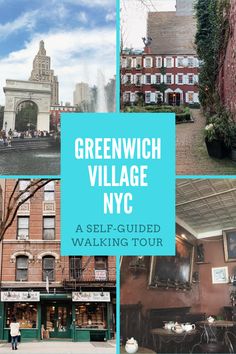 the greenway village nyc is a self - guided walking tour with lots of things to see and do