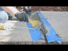 Repairing Concrete Driveway, Repair Driveway Cracks, Concrete Driveway Repair Diy, How To Fix Uneven Concrete Patio, How To Repair Cracks In Concrete Driveway, Fix Cracked Concrete, Repair Concrete Driveway, Cement Driveway, Sidewalk Repair