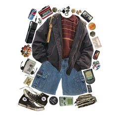 Clothes And Accessories, Retro Outfits, Grunge Outfits, Outfits Aesthetic