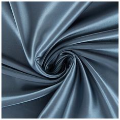 an image of a blue satin fabric