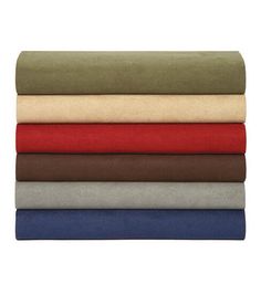 four sheets in different colors and sizes