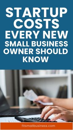 Startup Costs Every New Small Business Owner Should Know Payroll Software, Business Ownership, Small Business Advice, Opening A Business, Business Tax, To Start A Business, Start A Business, Business Loans, Legal Services