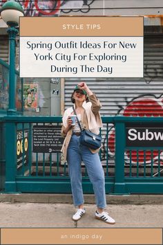 Are you visiting New York in the Spring? Check out our blog for the ultimate packing guide for a stylish and comfy trip to the Big Apple this Spring. We've got you covered with outfit suggestions for daytime sightseeing and evening dining! Discover all the essentials for your New York spring getaway. Outfit Ideas For New York, Nyc Outfits Spring, New York Spring Outfits, Day Trip Outfit, Nyc Spring Outfits, Sightseeing Outfit, Nyc Spring, Outfits Nyc, Outfits New York