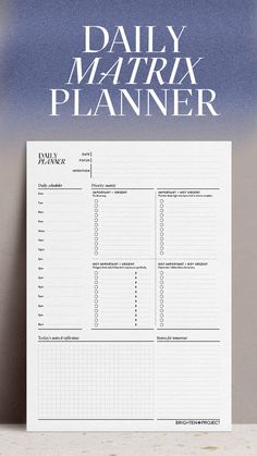 digital bullet journal template monthly Set Goals Aesthetic, Prioritization Matrix Template, Worklife Aesthetic, Passion Journal, Entrepreneur Planner, Business Daily Planner, Daily Task Planner, Productive Planner, Professional Planner