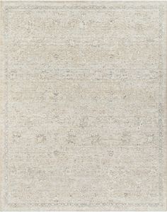 an area rug with white and beige colors