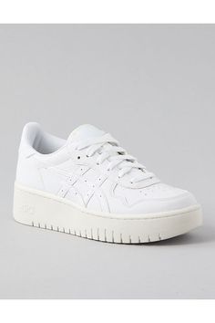 Lace-up silhouette/Platform rubber outsole Asics Women, Womens Shoes Sneakers, Women's Jeans, American Eagle Outfitters, American Eagle, Shoes Sneakers, Women Jeans, Lace Up, Women Shoes