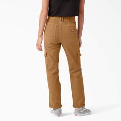 Women's Skinny Fit Cuffed Cargo Pants - Dickies US Cheap High-waisted Cotton Work Pants, High Waistedcargo Pants, Cheap Cropped Pants For Women, Cheap Relaxed Fit Khaki Jeans, Cheap Stretch Casual Cargo Pants, Affordable High Rise Cargo Jeans, Cheap Khaki Jeans With Side Pockets, Cheap Khaki Jeans With Pockets, Cheap Non-stretch Khaki Jeans