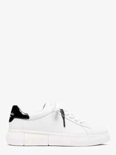 Lift Sneakers | Kate Spade New York Shoes Outfit, Kate Spade Shoes, The Platform, Nappa Leather, White Shoes, Kate Spade New York, Clothing And Accessories, Color Pop, Kate Spade