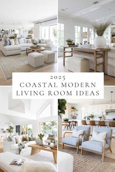 coastal modern living room decor ideas