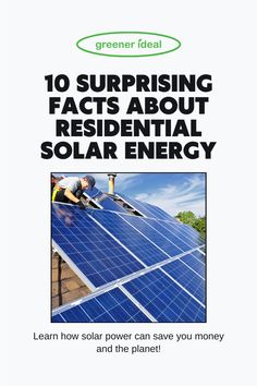 an advertisement for green deal solar energy