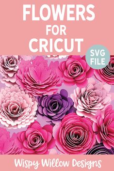 flowers for cricut svg file