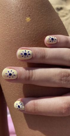 Summery Nails, Cute Gel Nails, Girls Nails