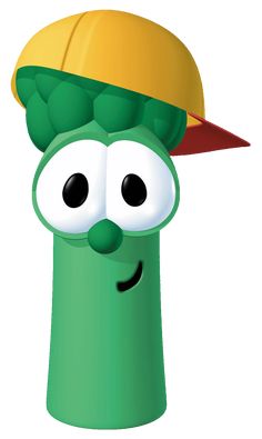 an image of a cartoon character with a hat on top of it's head