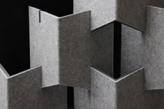 an image of some sort of structure that is made out of concrete blocks and black background