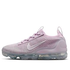 The Nike Air VaporMax 2021 Flyknit is the perfect blend of style and performance. Its lightweight and flexible Air Max cushioning provides superior comfort and support, while the Flyknit upper wraps your feet for a snug fit. The heel is reinforced for extra stability, making it ideal for running and everyday wear. With its unique Light Arctic Pink/Summit White/Metallic Silver/Iced Lilac colorway, this sneaker is sure to turn heads. The VaporMax series is inspired by the natural motion of the foo Nike Air Vapormax 2021 Fk, Vapormax Nike, Nike Vapormax Flyknit, Nike Vapor Max, Nike Skateboarding, Vapor Max, Nike Air Vapormax Flyknit, Nike Vapormax, Air Vapormax