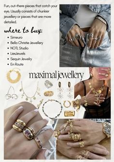 Chunky Jewelry Aesthetic, Places To Buy Jewelry, Where To Buy Jewelry, Must Have Jewelry, Sequin Jewelry