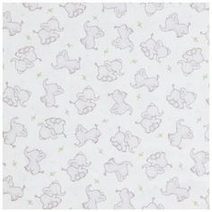 a white fabric with bears on it and stars in the background, as well as an image