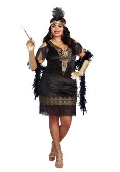 Plus Size Flapper Costume, Plus Size Flapper Dress, Decades Costumes, Flapper Costume Halloween, Flapper Halloween, Flapper Girls, Plus Size Costume, Plus Size Halloween Costume, Plus Size Costumes