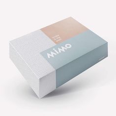 a box with the word nimo on it is shown in front of a white background