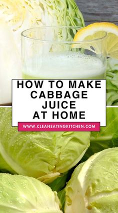 cabbage juice at home with the title how to make cabbage juice at home