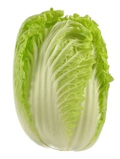 lettuce on a white background with clippings