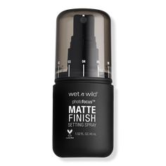 Photo Focus Matte Finish Setting Spray - PHOTO FOCUS MAT FNSH SETTING SPRAY 1.5OZBenefitsThe ultra-fine mist delivers ultra-long stay for the matte finish of your dreams.Formulated to prevent cracking, fading, and creasing.Key IngredientsAloe Vera formula keeps makeup in place for a comfortable, long-lasting wear. - Photo Focus Matte Finish Setting Spray Wet N Wild Setting Spray, Matte Setting Spray, Wet N Wild Makeup, Fresh Makeup, Photo Focus, Wet And Wild, Makeup Application, Wet N Wild, Setting Spray