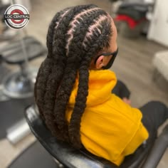 Cornrow Locs, Mens Dreadlock Styles, Short Dreadlocks, Colored Dreads, Dreadlocks Styles, Short Dreadlocks Styles, Dread Hairstyles For Men