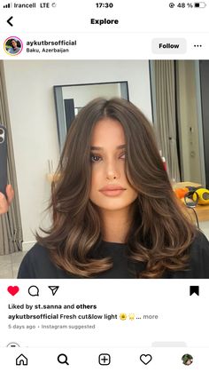 Hair Styles Brunettes Mid Length, Medium Short Length Haircut Curly, 90s Hair Asian, Layers Or No Layers, Chocolate Brown Layered Hair, Brown Mid Length Hair With Layers, Quiet Luxury Haircut, Old Money Mid Length Hair, Mid Length Hair Oval Face