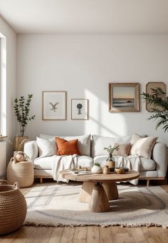 Scandi Boho Decor Scandi Bohemian Interior, Scandi Boho Decor, Scandi Rustic Decor, Scandi Rustic Bedroom, Scandi Rustic, Cozy Minimalist Living Room, Scandi Boho Living Room, Scandanavian Interiors