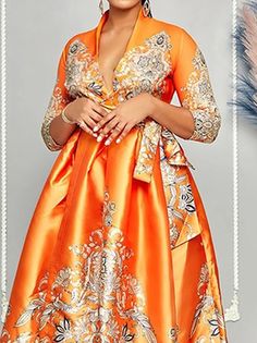 Chiffon Styles, Maxi Dress With Belt, Plus Size Chic, Women Church Suits, Havana Nights, Women Church, Church Suits, Church Dresses, African Print Fashion Dresses