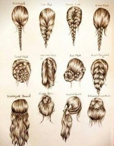 Braids Types, Types Of Braids, Ombré Hair, Beautiful Braids, Tan Skin, Hairstyles For School, Hair Dos, Luxury Beauty, Copic