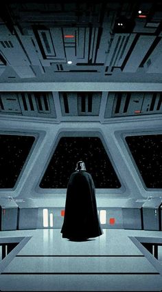 a movie poster for the film star wars, featuring darth vader