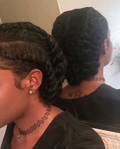 curlsbraidsandafros: “ Braids ” Twisted Hair, Natural Hair Beauty, Flat Twist, Twist Out, Natural Hair Inspiration, Scene Hair, Natural Hair Tips